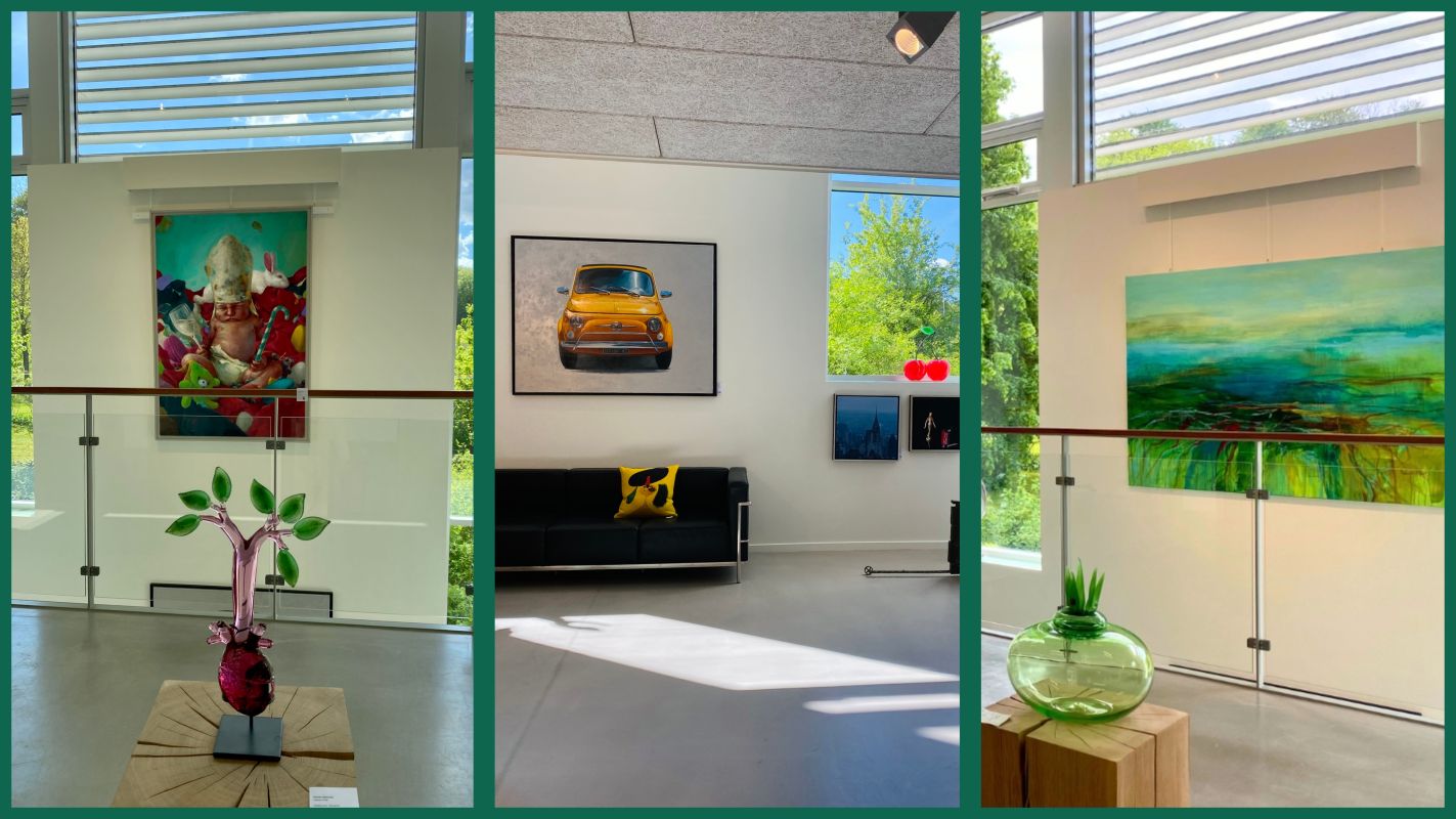 Sommerudstilling med galleriets kunstnere