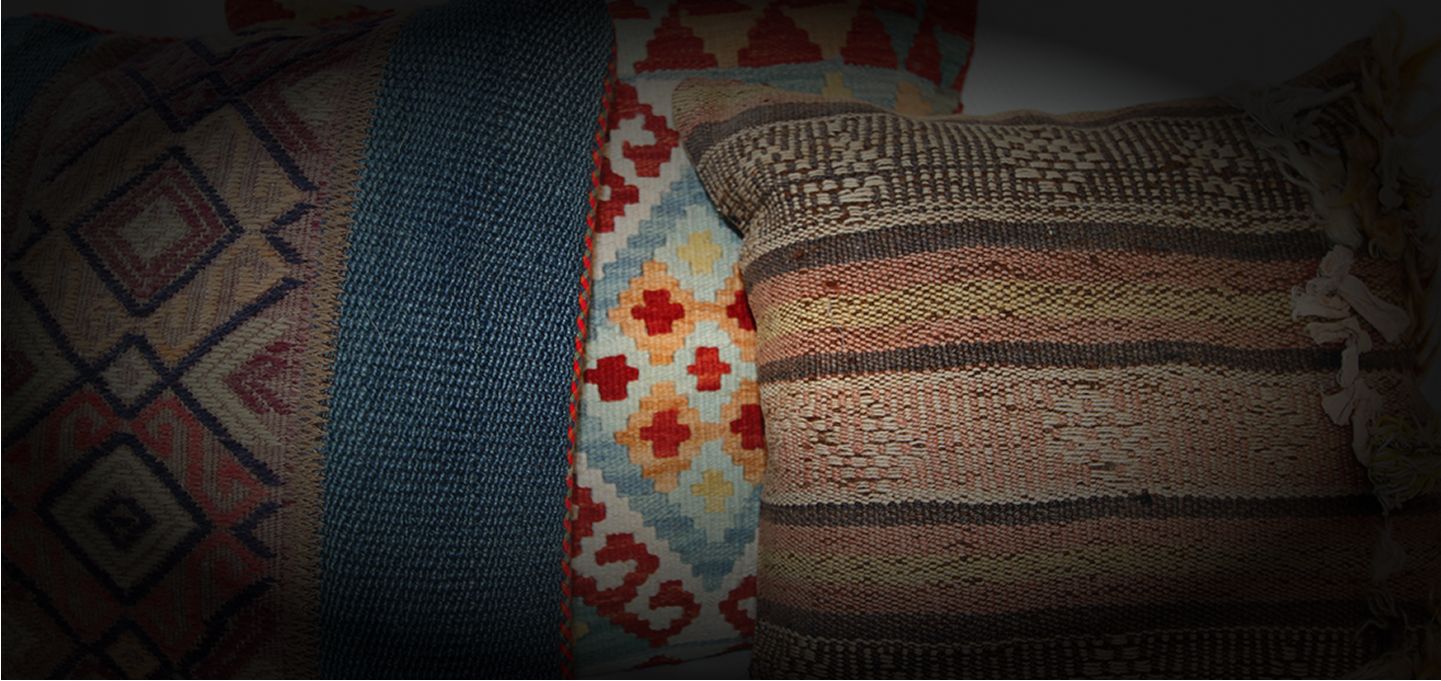 25% på alle kelim - tæpper, puder og puffer