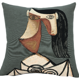 Tete de femme 1939 Billedvævning Poulin Design | Puder med smukke designs fra Poulin Design