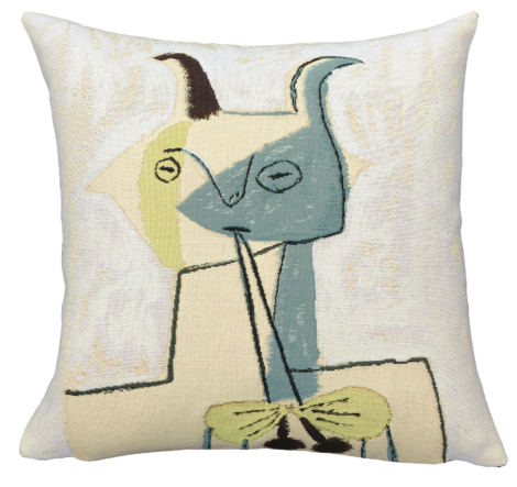 PICASSO Faune jaune et blev jovant de la diaule 1946 Billedvævning Poulin Design | Puder med smukke designs fra Poulin Design