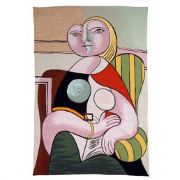 PICASSO La lecture Billedvævning Poulin Design | Puder med smukke designs fra Poulin Design