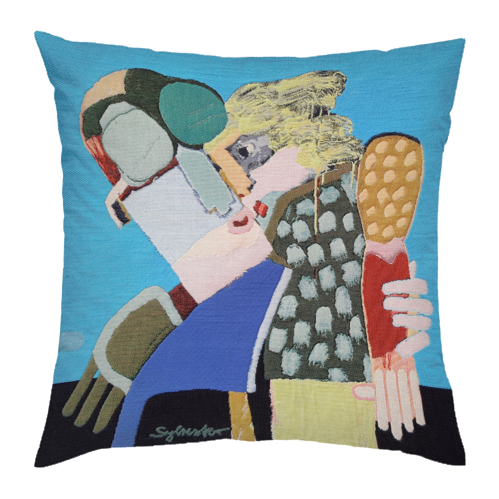 LEIF SYLVESTER Kiss me Kunst Poulin Design | Puder med smukke designs fra Poulin Design