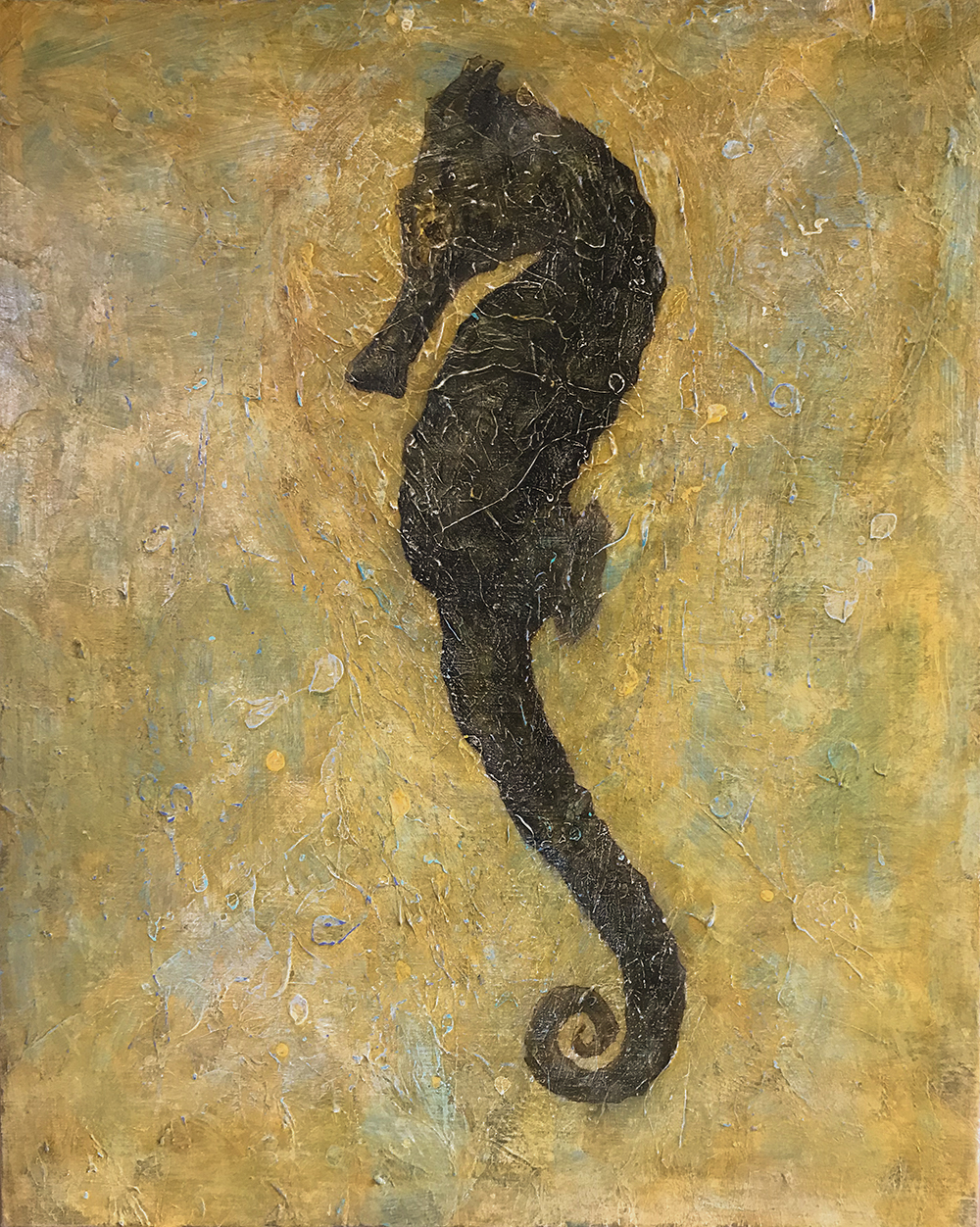 Uden titel Malerier Simon Fellah | Kunstværker af Simon Fellah | Køb her