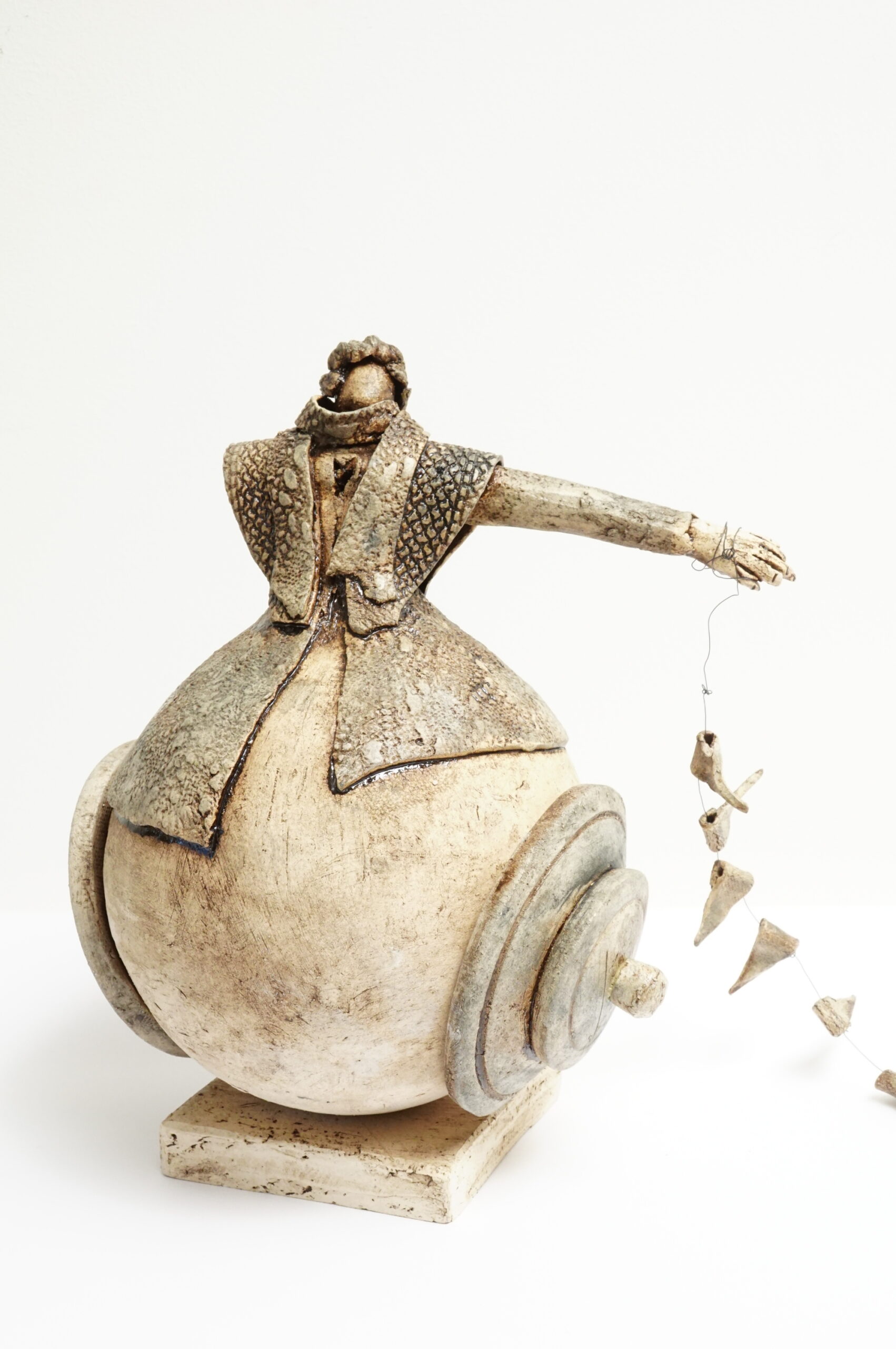 Party Keramik Jikke van de Waal-Bijma | Malerier af Jikke van de Waal-Bijma