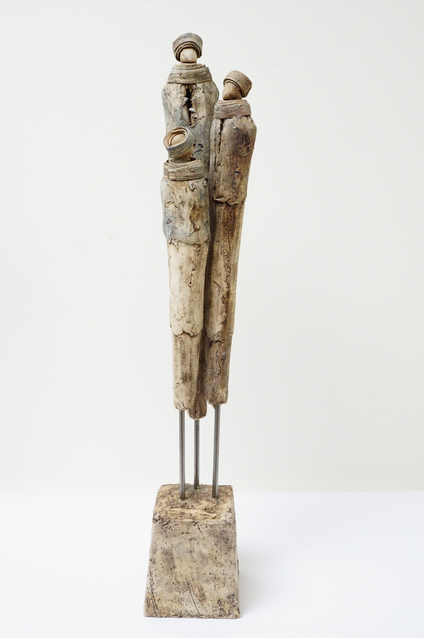 Meet each other Keramik Jikke van de Waal-Bijma | Malerier af Jikke van de Waal-Bijma