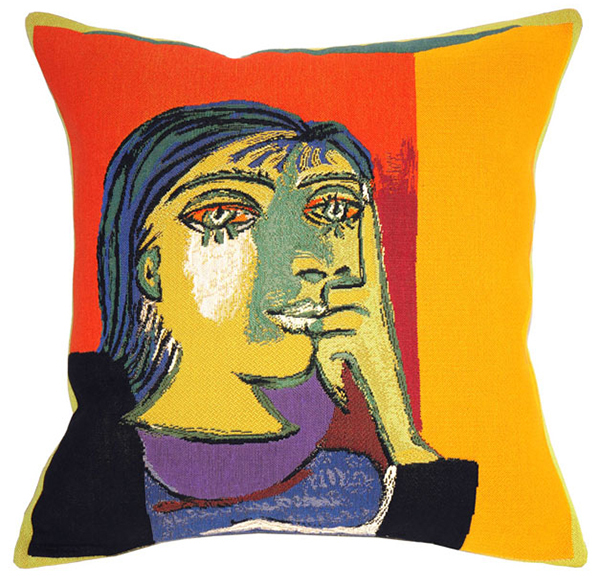 PICASSO Portrait Dora Maar Billedvævning Poulin Design | Puder med smukke designs fra Poulin Design