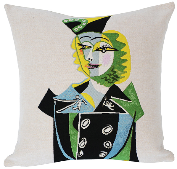 PICASSO Portrait de Nusch Eluard Billedvævning Poulin Design | Puder med smukke designs fra Poulin Design