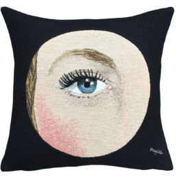 MAGRITTE Loeil Billedvævning Poulin Design | Puder med smukke designs fra Poulin Design