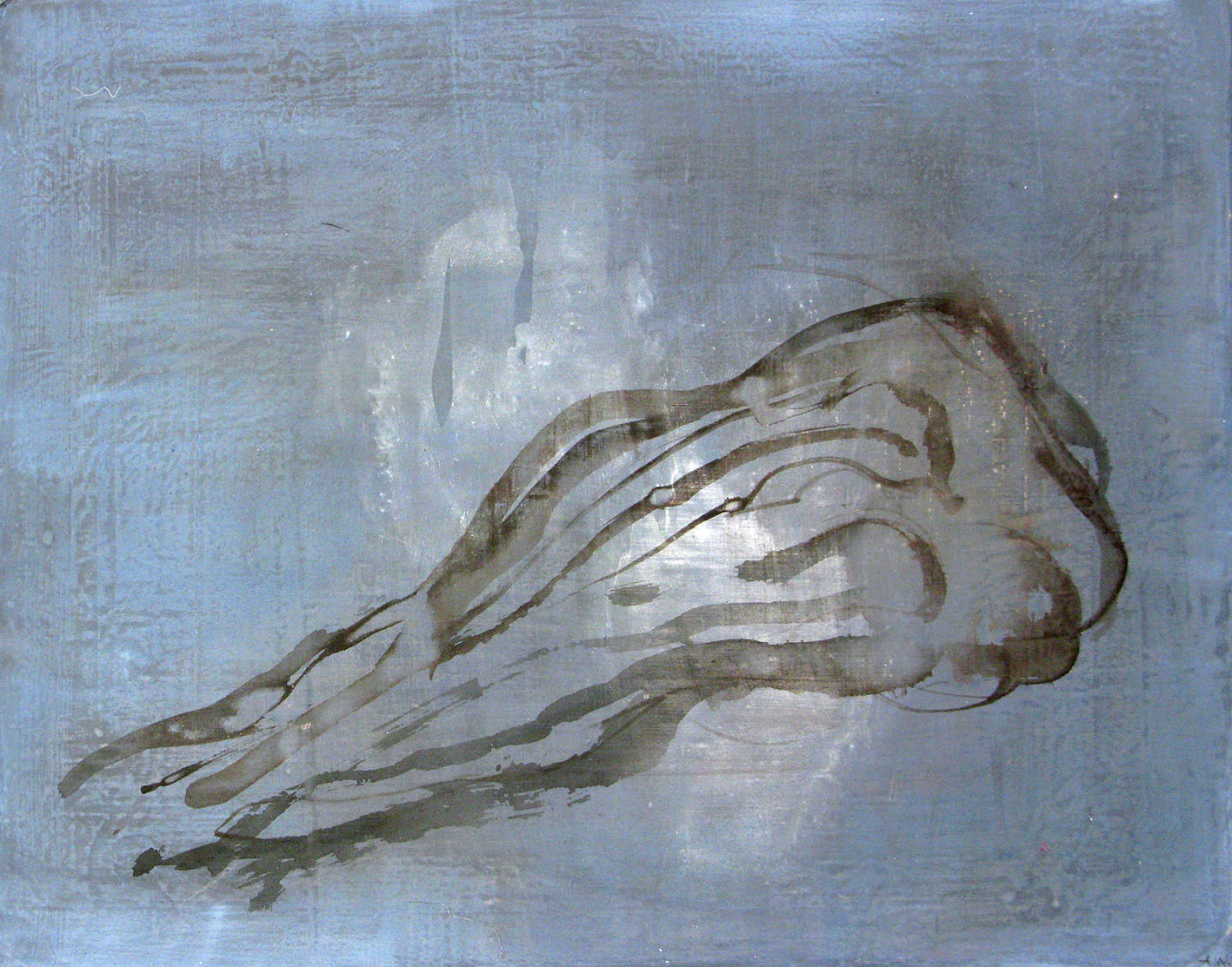 Flow Malerier Annette Wier | Køb malerier lavet af Annette Wier - Unik lethed