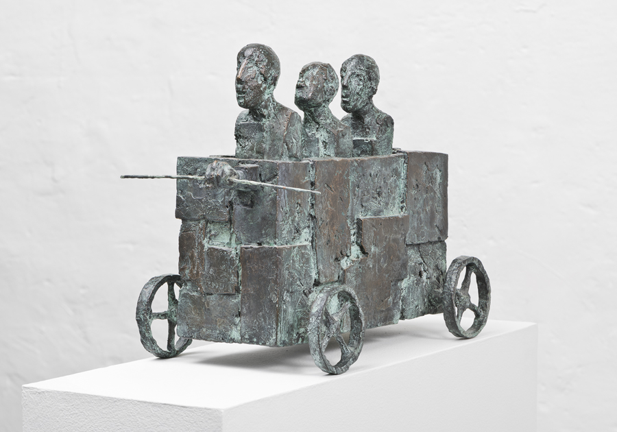 Drei-Königs-Wagen Skulptur Michael Jastram | Unikke skulpturer af Michael Jastram