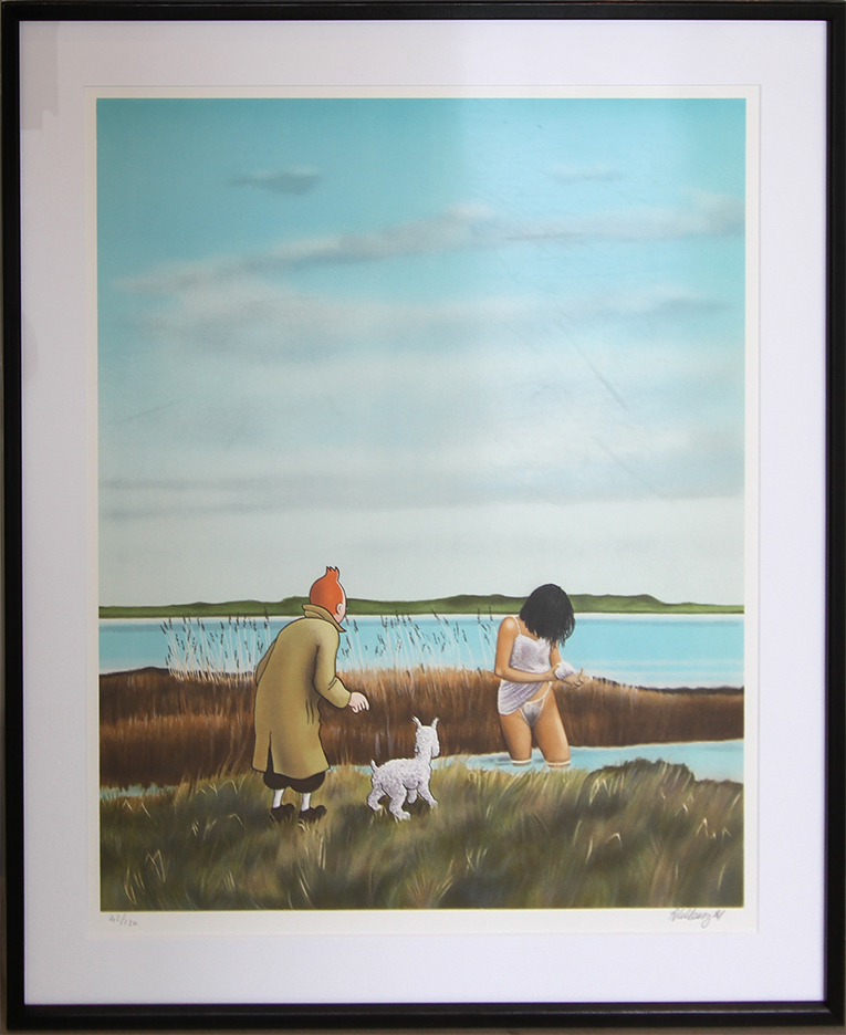 Wetland Litografier Ole Ahlberg | Pop art af Ole Ahlberg | Se udvalget og køb her