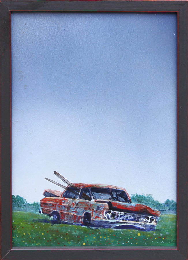 Uden titel Malerier Ronny Hård | Køb dekorative Ronny Hård malerier her