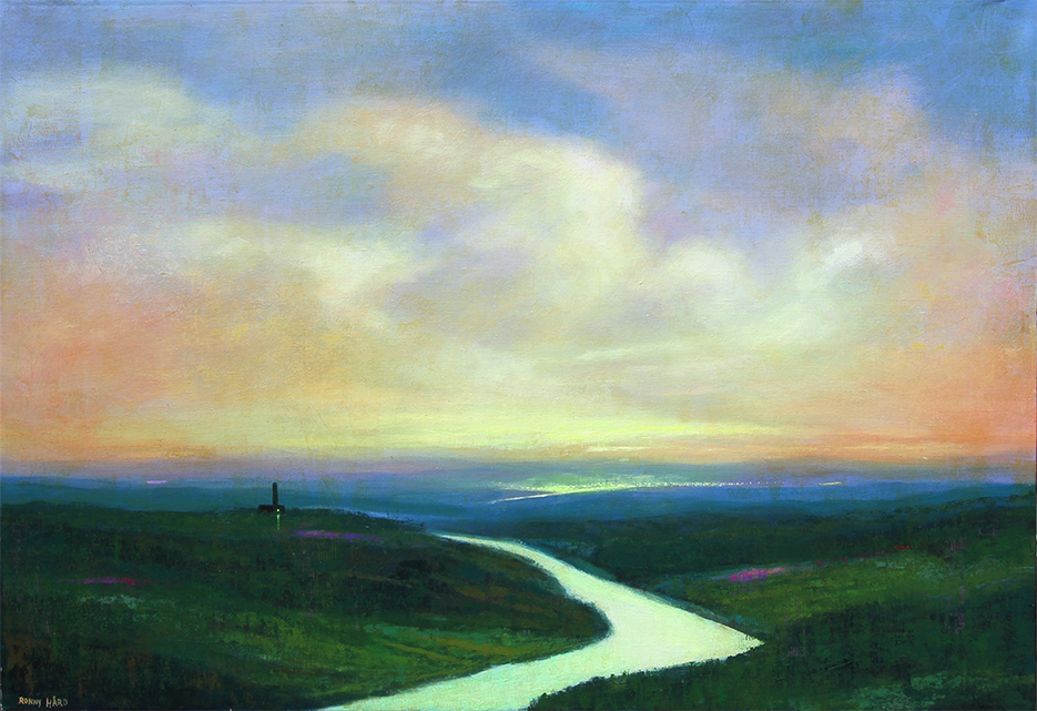 Nordic landscape Malerier Ronny Hård | Køb dekorative Ronny Hård malerier her