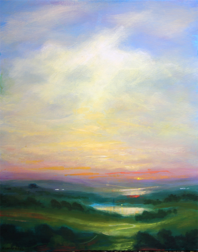 Landscape Malerier Ronny Hård | Køb dekorative Ronny Hård malerier her