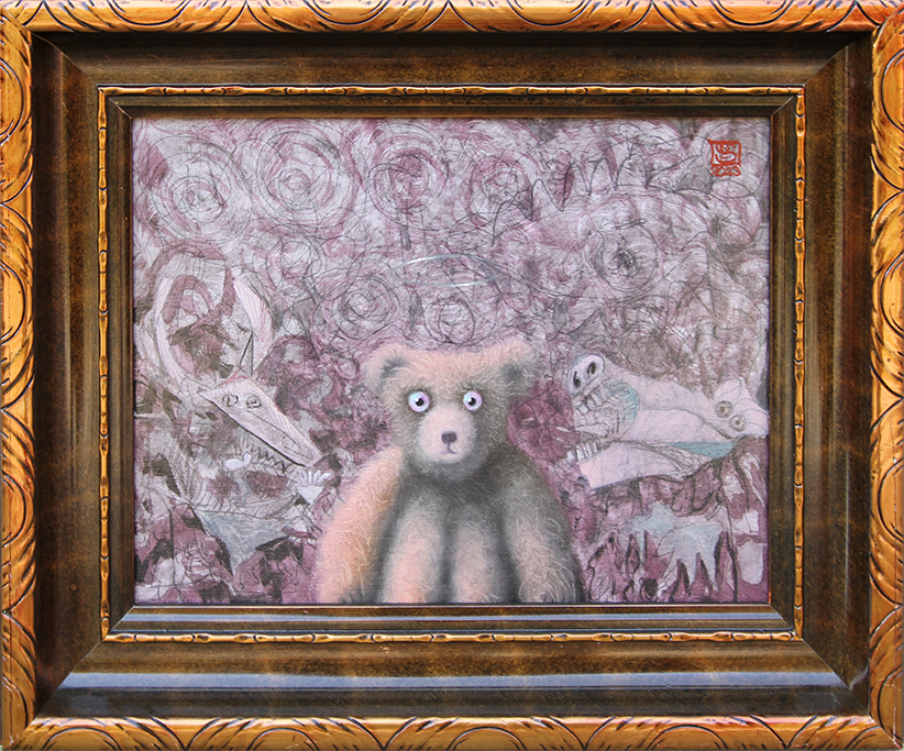 Icon i can bear Malerier Niels Erik Von Skovballe | Værker af Niels Erik Von Skovballe