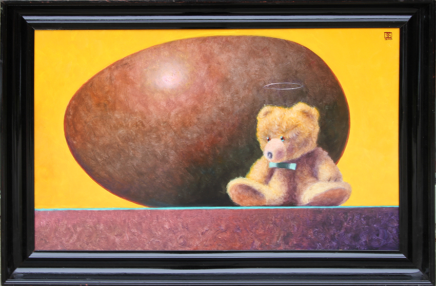 Det kan vel ikke komme af det rene ingenting.....eller? Malerier Niels Erik Von Skovballe | Værker af Niels Erik Von Skovballe