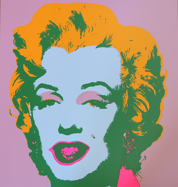 Marilyn Monroe Litografier