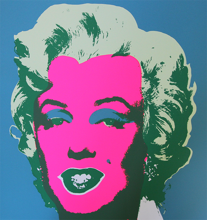 Marilyn Monroe Litografier