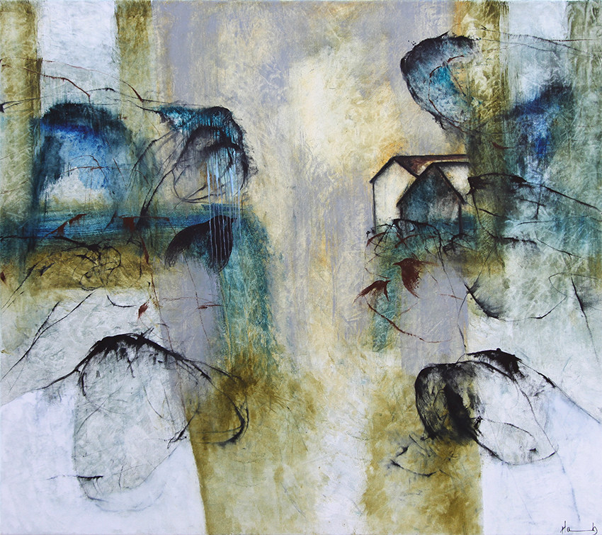 Uden titel Malerier Køb Malene Hammershøj kunst og malerier | Stort udvalg