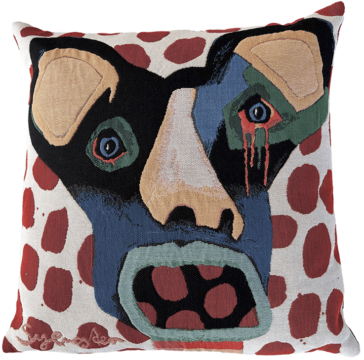 LEIF SYLVESTER , Jordbærtyven Kunst Poulin Design | Puder med smukke designs fra Poulin Design