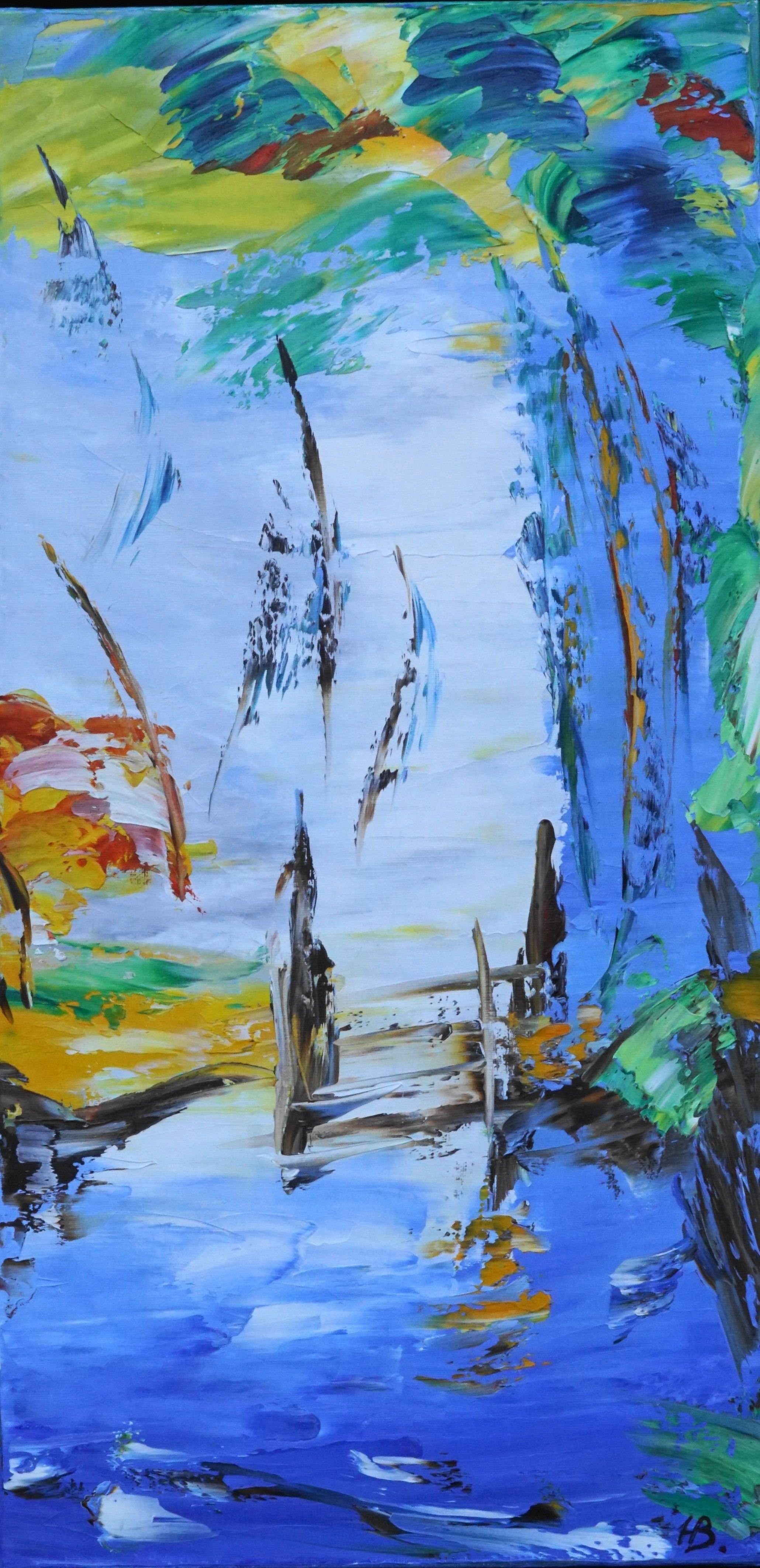 Søen Malerier Helle Bang | Smukke skulpturer skabt af Helle Bang