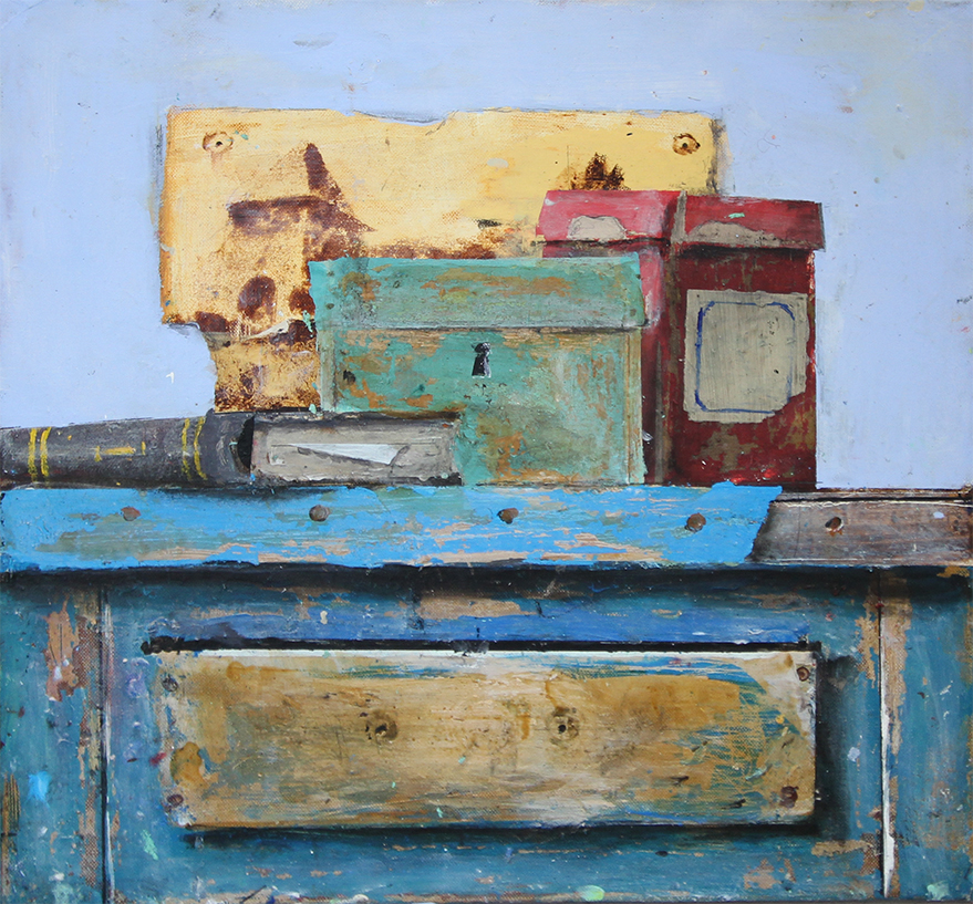 Uden titel Malerier Sulejman Junuzovic | Køb unikt maleri af Sulejman Junozovic her