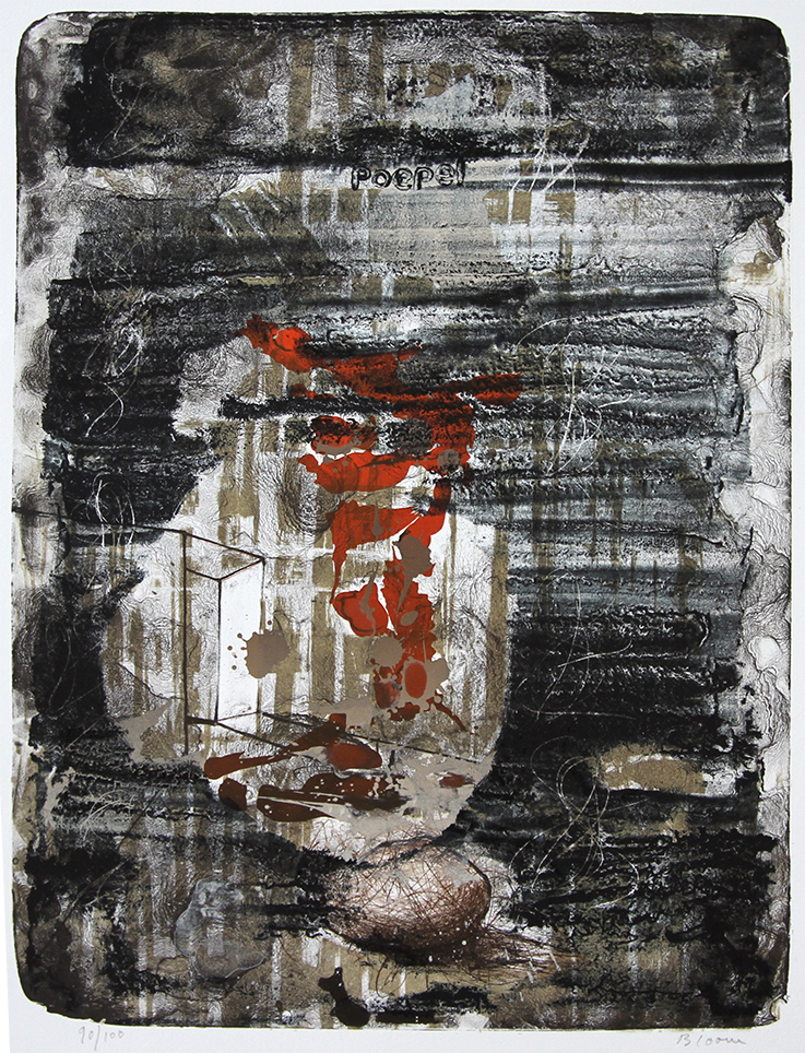 Uden titel Litografier Doris Bloom | Performance kunstværker af Doris Bloom - Køb her