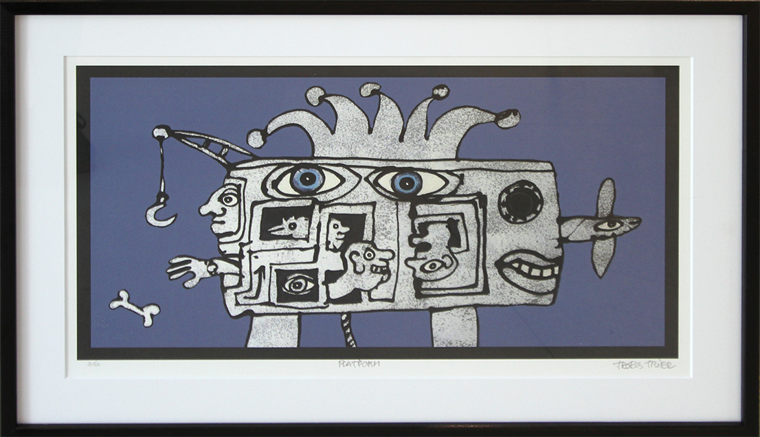 Platform Litografier Troels Trier | Køb Troels Trier kunst og maleri - Unikt udvalg