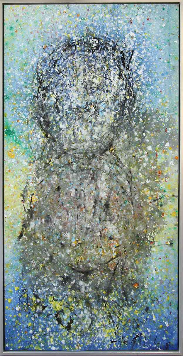 Spring face Malerier Yoshio Nakajima | Køb malerier er kunstneren Yoshio Nakajima