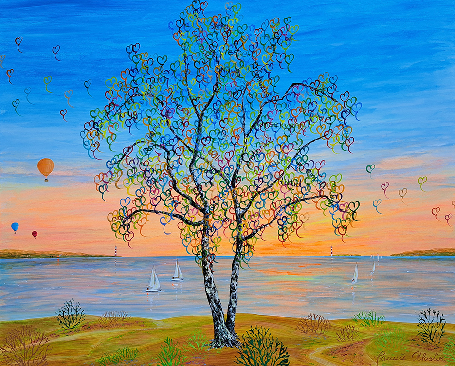 Time for dreams Malerier Jannie Kloster | Smukke og energiske malerier af Jannie Kloster