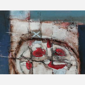 Table behind the curtain I