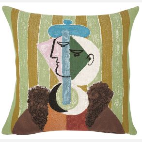 PICASSO, Femme au be ret col en fourrure