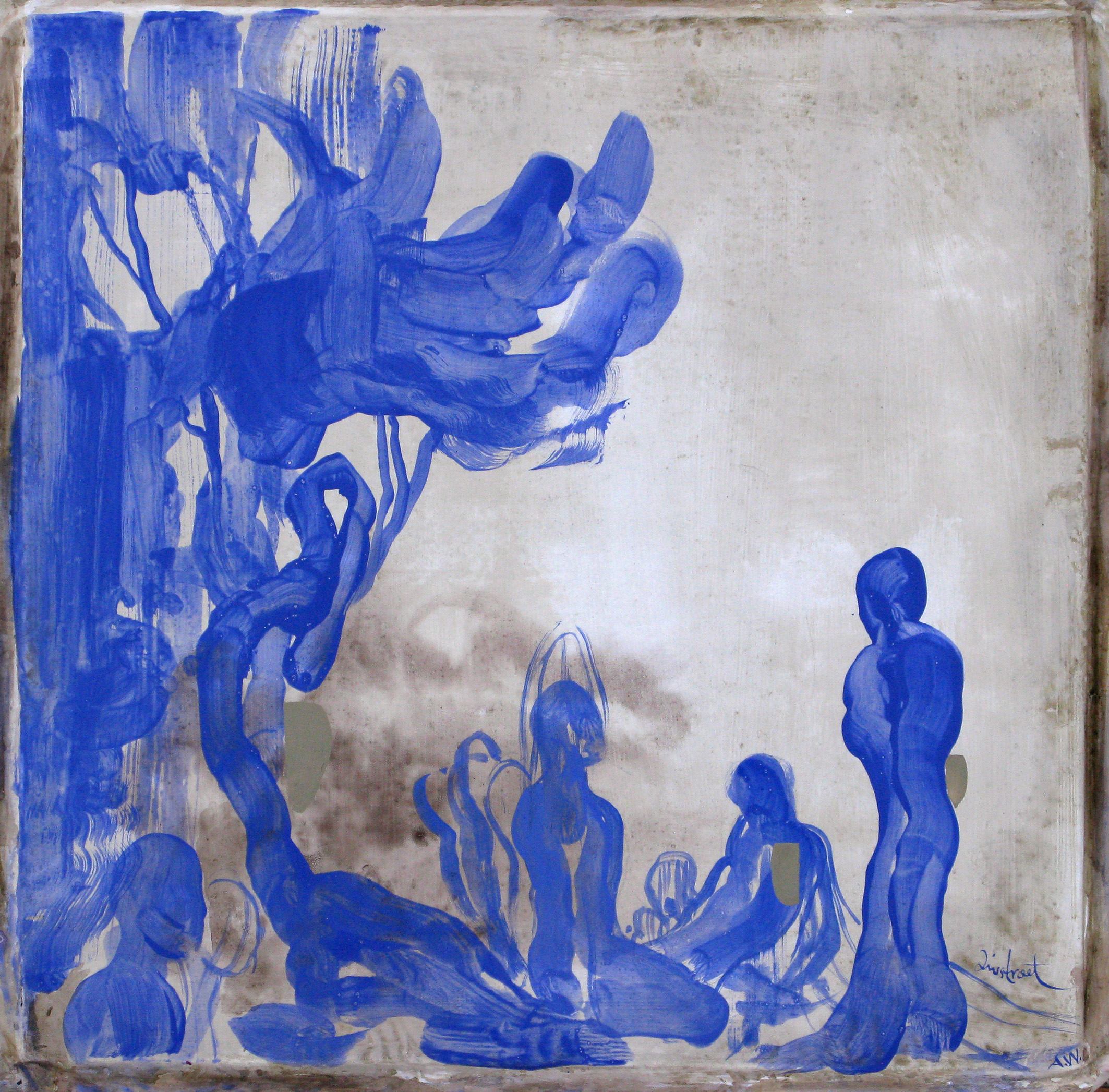 Livstræet Malerier Annette Wier | Køb malerier lavet af Annette Wier - Unik lethed