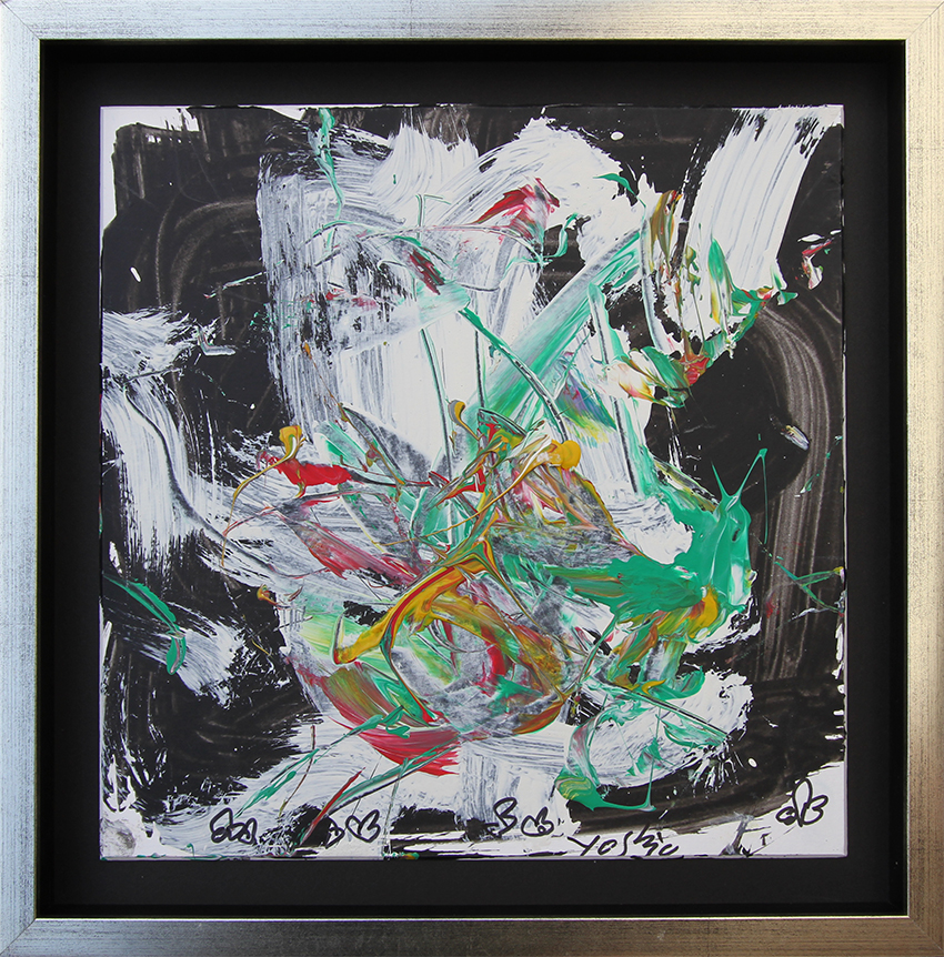 Dancing on the snow Malerier Yoshio Nakajima | Køb malerier er kunstneren Yoshio Nakajima