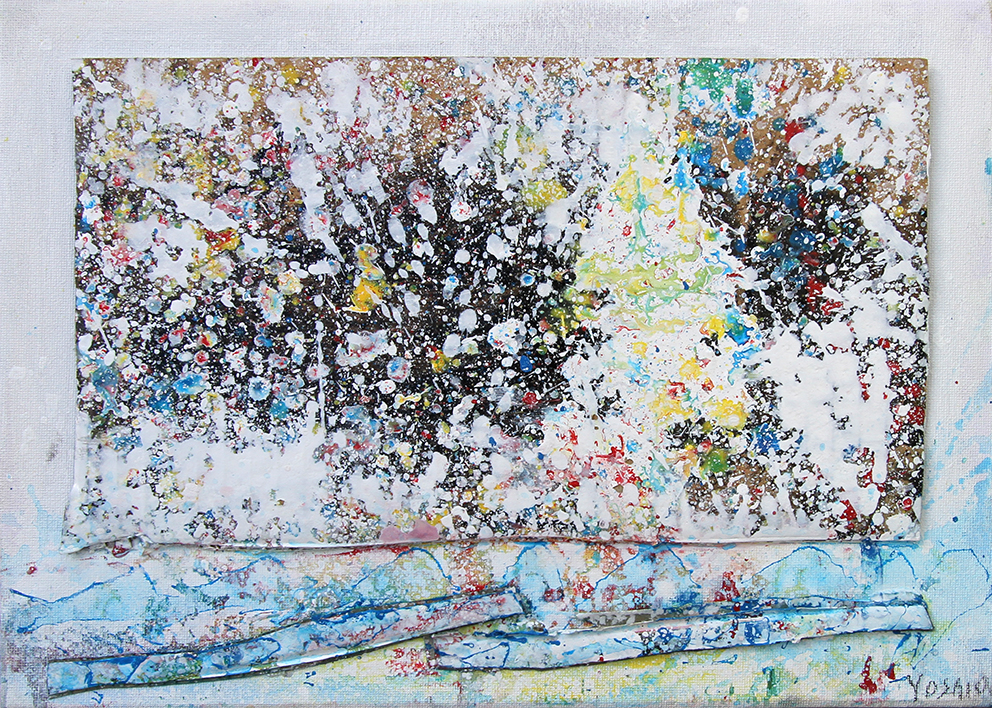 Spring landscape Malerier Yoshio Nakajima | Køb malerier er kunstneren Yoshio Nakajima