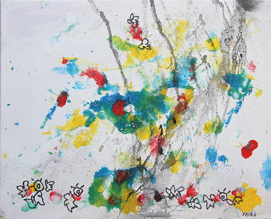 Spring is here Malerier Yoshio Nakajima | Køb malerier er kunstneren Yoshio Nakajima