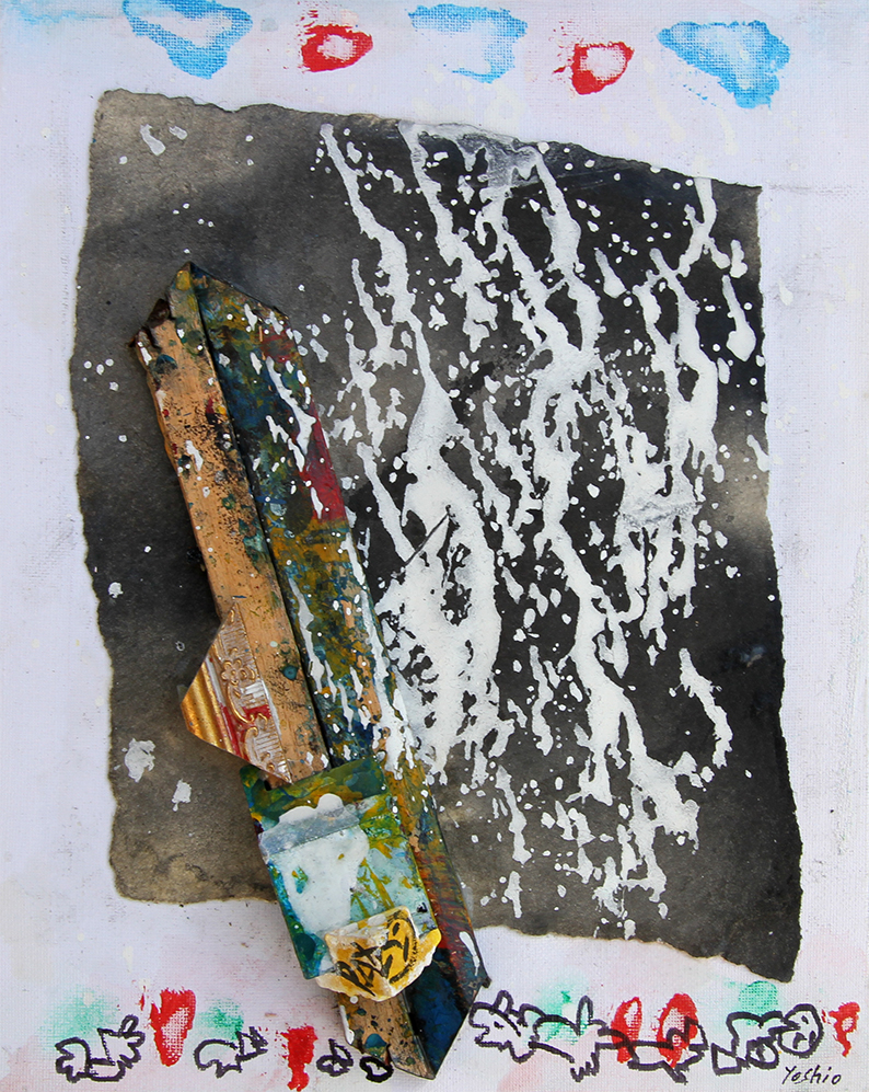 Spring in the night Malerier Yoshio Nakajima | Køb malerier er kunstneren Yoshio Nakajima