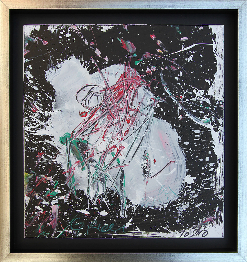 I feel the snow Malerier Yoshio Nakajima | Køb malerier er kunstneren Yoshio Nakajima