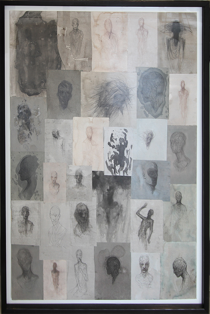 Tegning Malerier Simon Fellah | Kunstværker af Simon Fellah | Køb her