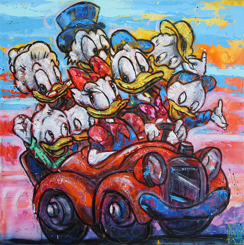 På tur Malerier Jürgen Wölk | Se vores udvalg af malerier af Jürgen Wölk