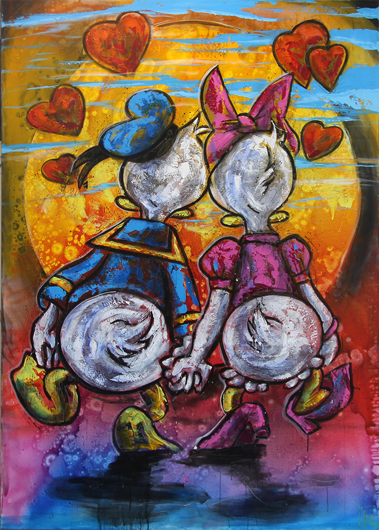 Anders og Andersine Malerier Jürgen Wölk | Se vores udvalg af malerier af Jürgen Wölk