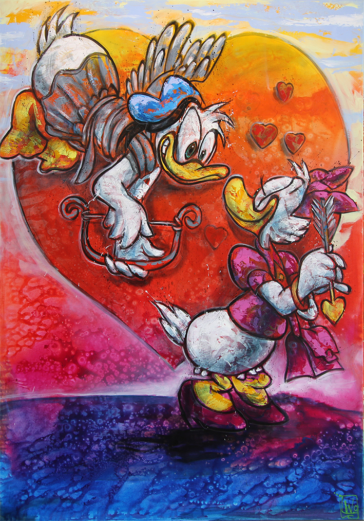 Anders og Andersine Malerier Jürgen Wölk | Se vores udvalg af malerier af Jürgen Wölk