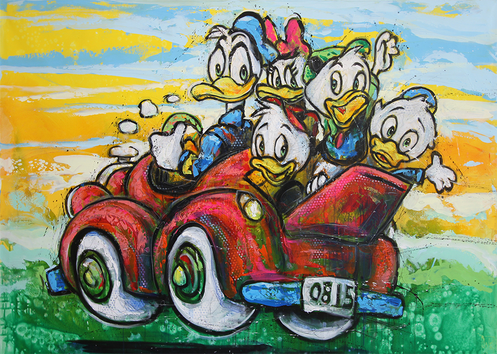 På tur Malerier Jürgen Wölk | Se vores udvalg af malerier af Jürgen Wölk