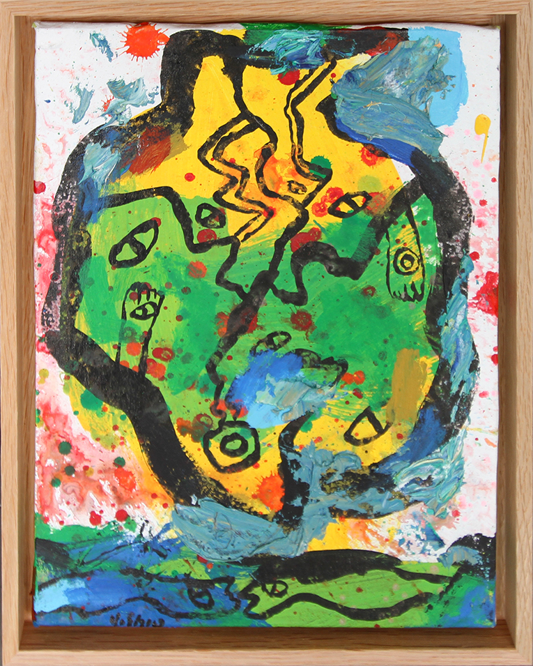 Summer is here Malerier Yoshio Nakajima | Køb malerier er kunstneren Yoshio Nakajima