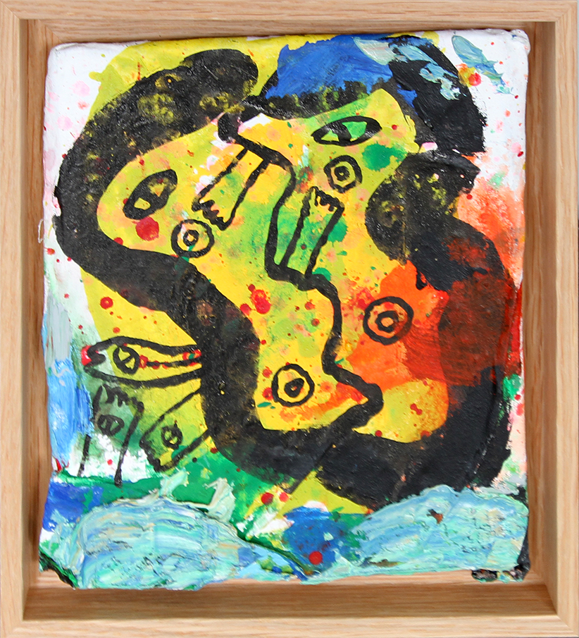 Summer love Malerier Yoshio Nakajima | Køb malerier er kunstneren Yoshio Nakajima