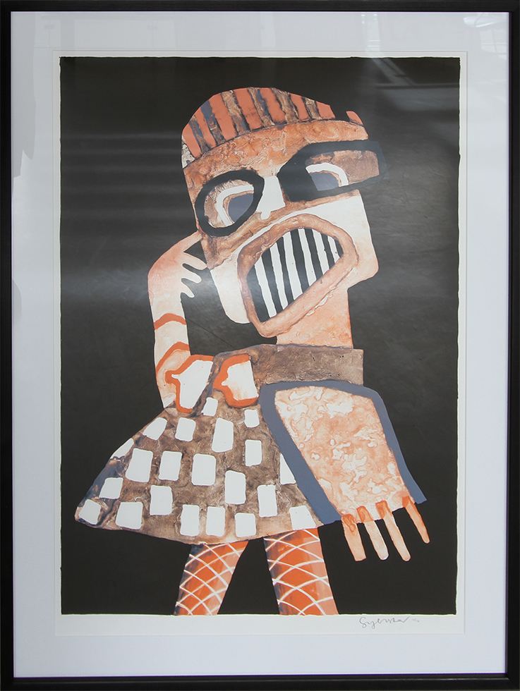 Rådvild teenager Litografier Leif Sylvester malerier | Køb malerier af Leif Sylvester her