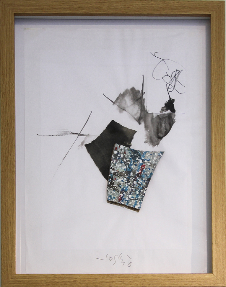 Maleri på papir Malerier Yoshio Nakajima | Køb malerier er kunstneren Yoshio Nakajima