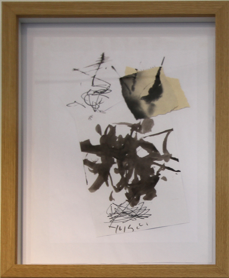 Maleri på papir Malerier Yoshio Nakajima | Køb malerier er kunstneren Yoshio Nakajima