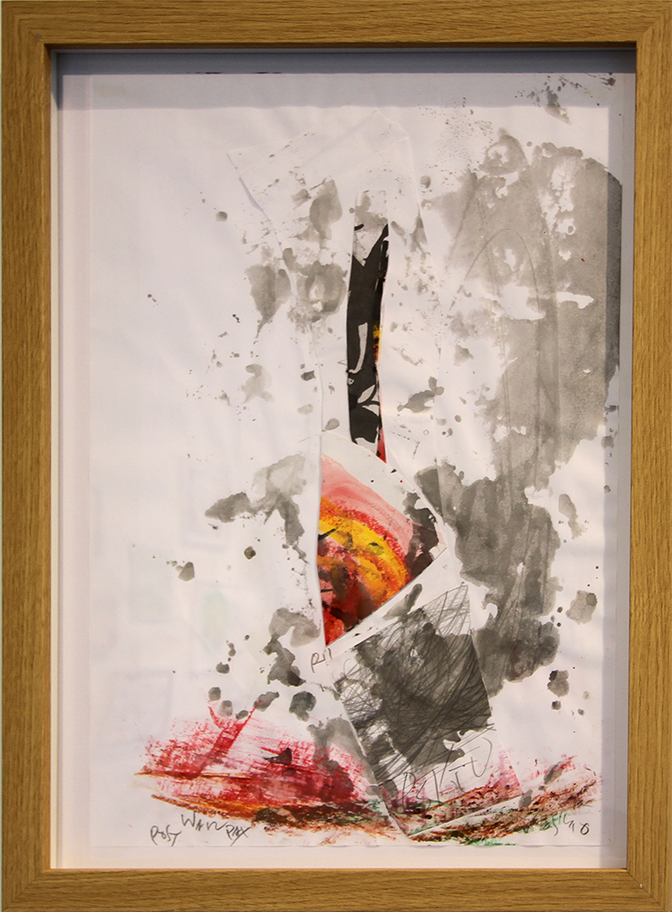 Maleri på papir Malerier Yoshio Nakajima | Køb malerier er kunstneren Yoshio Nakajima