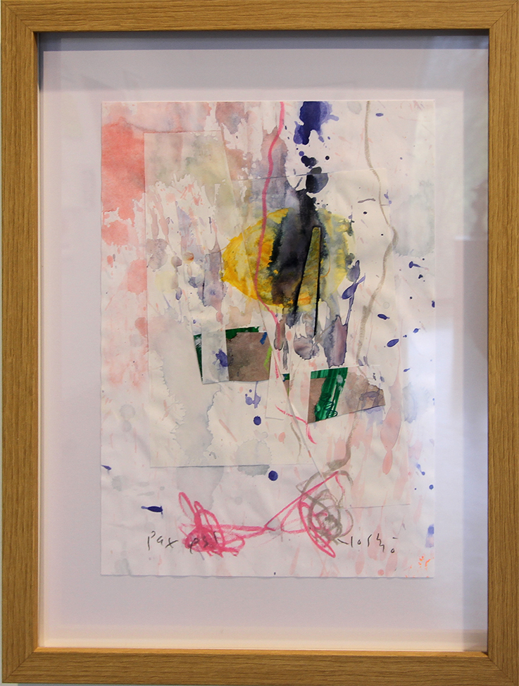 Maleri på papir Malerier Yoshio Nakajima | Køb malerier er kunstneren Yoshio Nakajima